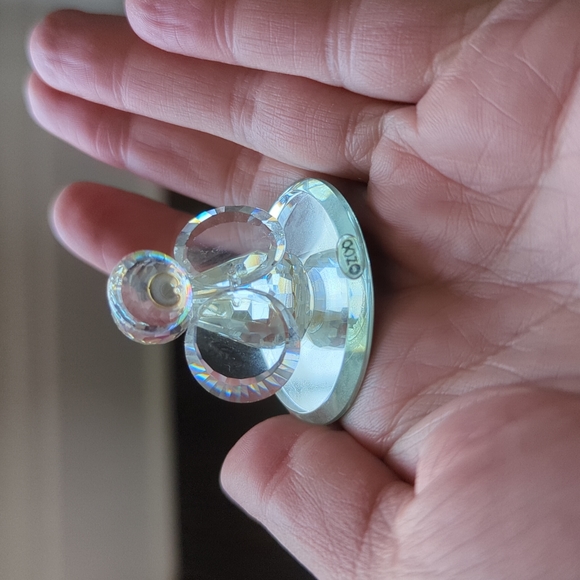 SWAROVSKI I Vintage Retired Mini Angel on Mirror ZOO Collection Crystal Figurine - Picture 7 of 10